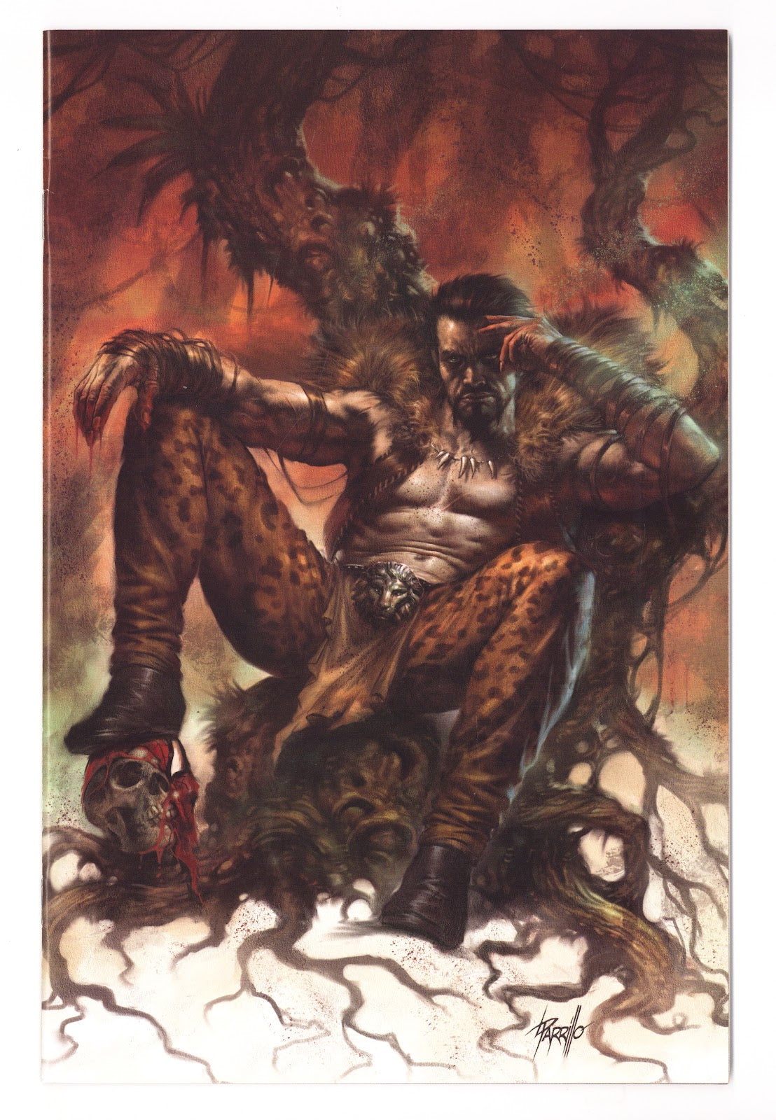 Amazing Spider-Man Vol 5 19 (820) VF/NM (9.0) (2019) Parrillo Virgin Exclusive Variant 