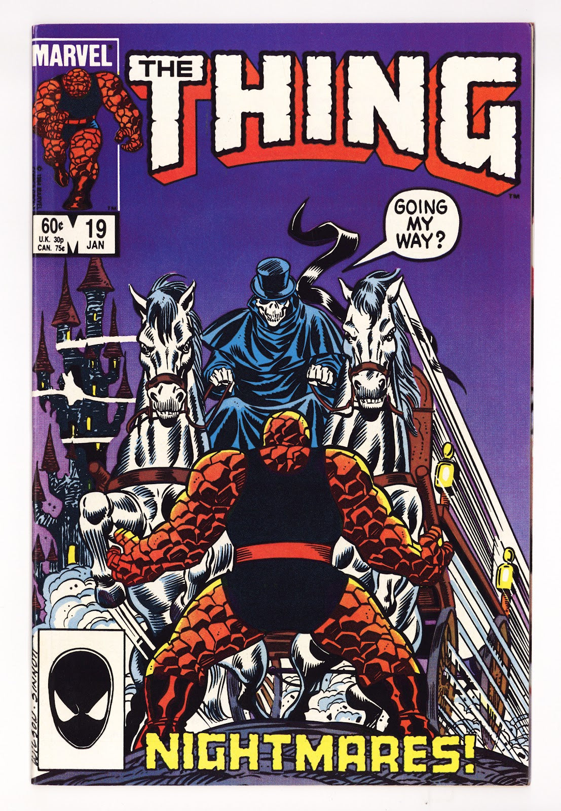 The Thing Vol 1 19 High Grade (1985) Direct 