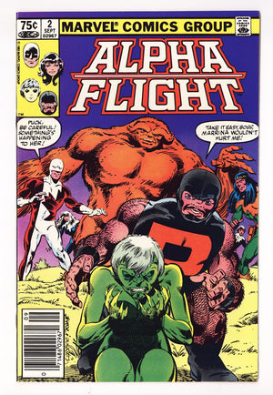 Alpha Flight Vol 1 2 VF/NM (9.0) (1983) Canadian Price Variant