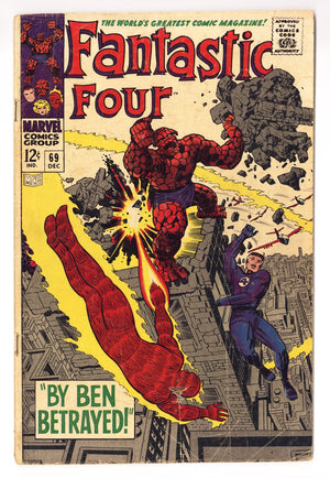 Fantastic Four Vol 1 69 GD/VG (3.0) (1967)