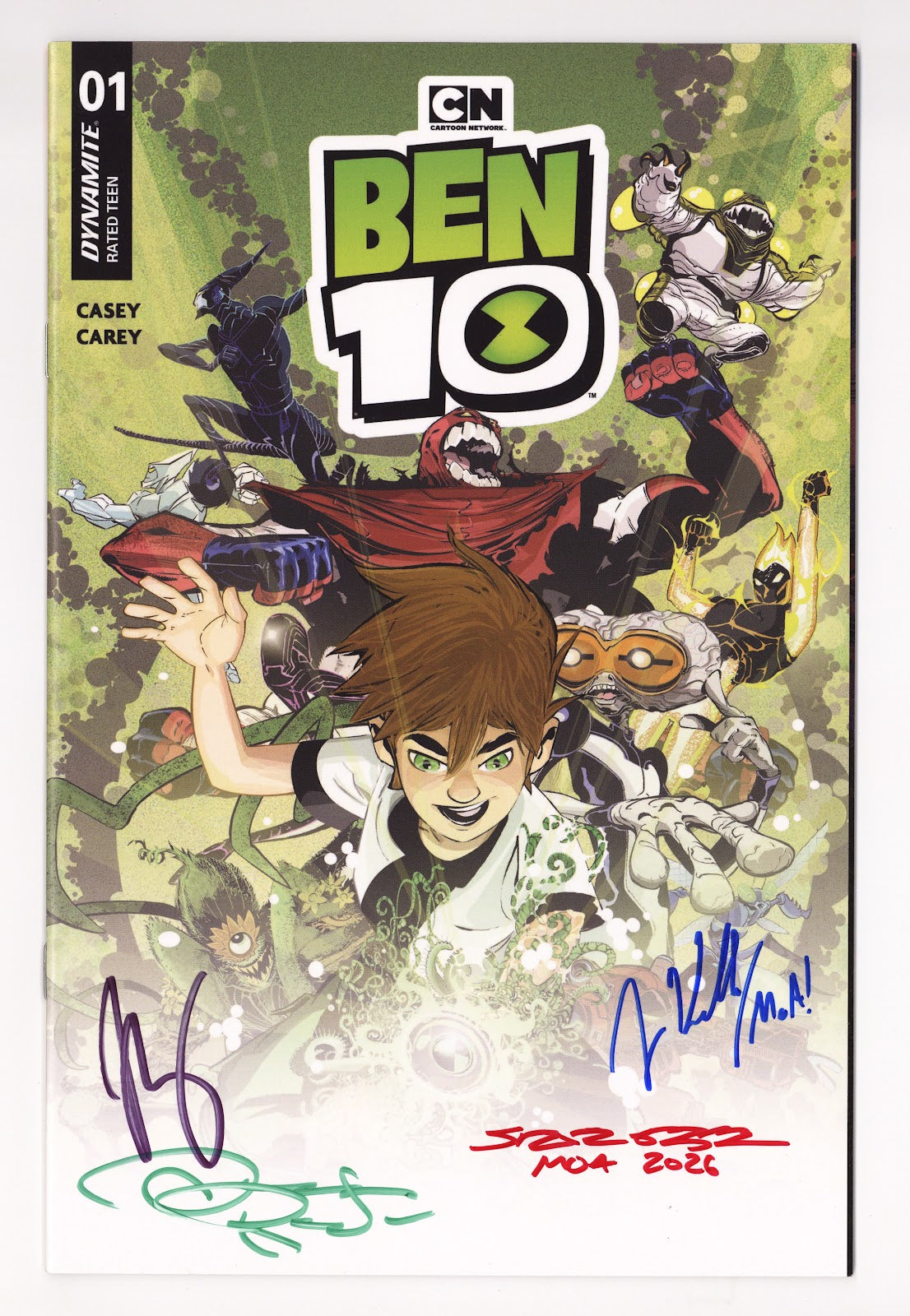 Ben 10 1 Man of Action Team Signed Incentive (2026)