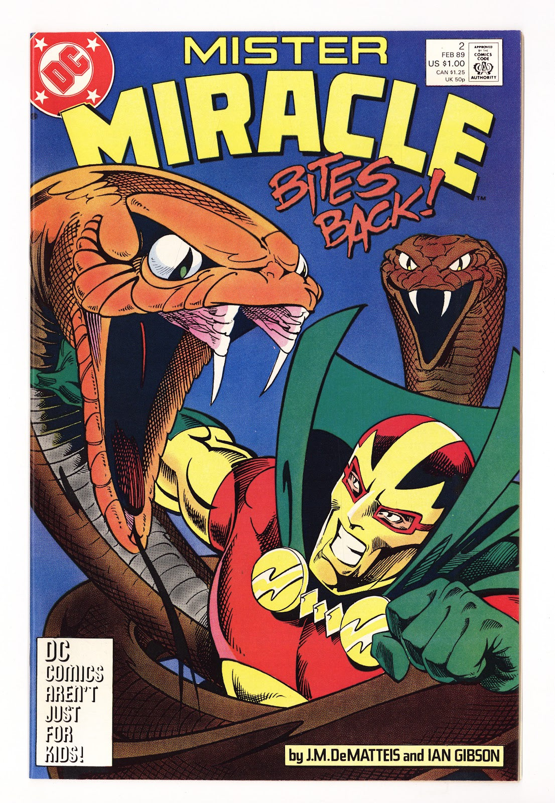 Mister Miracle Vol 2 2  High Grade   (1989)   Direct  