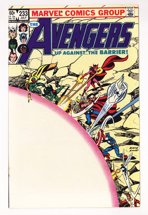 The Avengers Vol 1 233  High Grade   (1983)