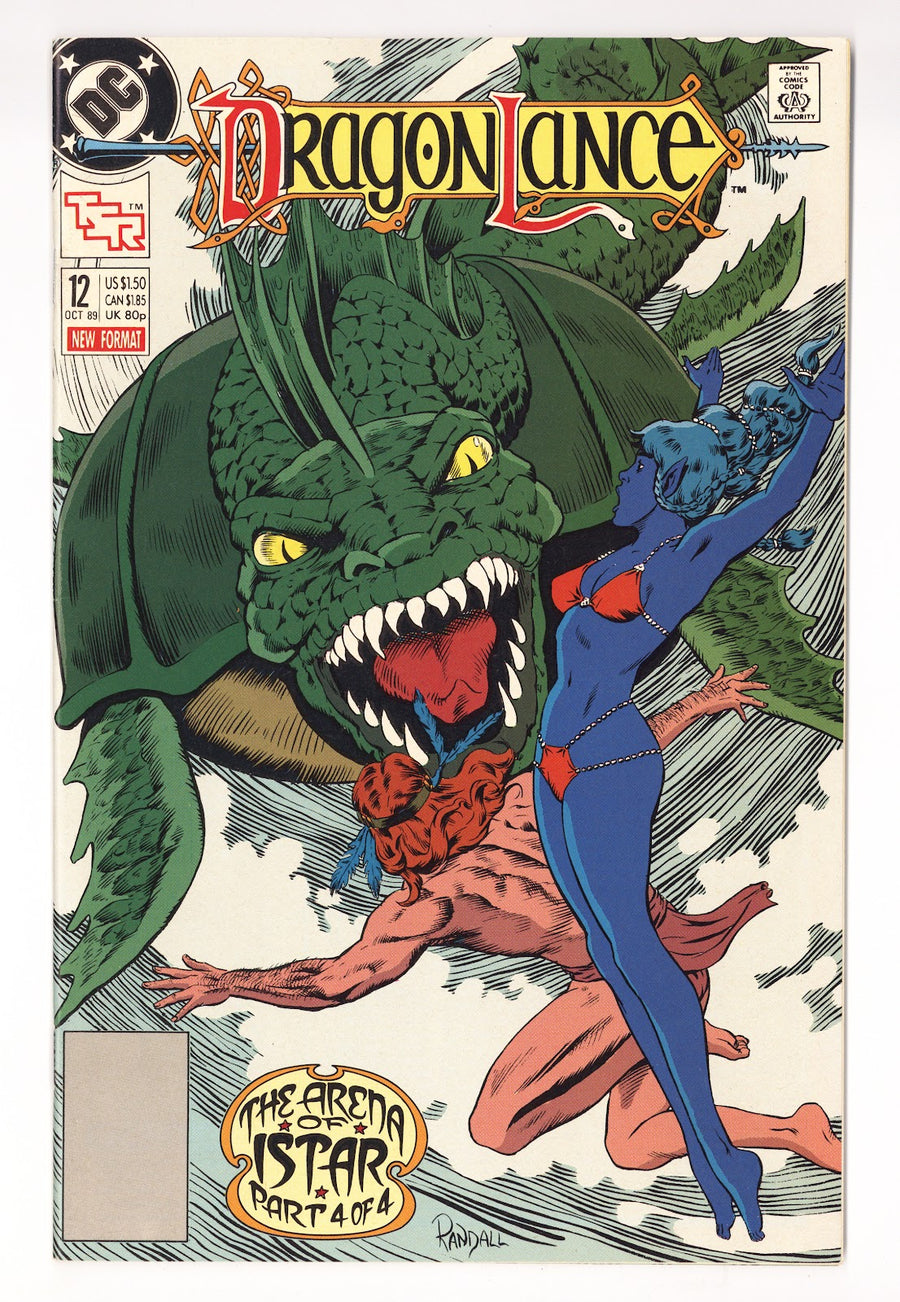Dragonlance Comic Book   12  Mid Grade   (1989)