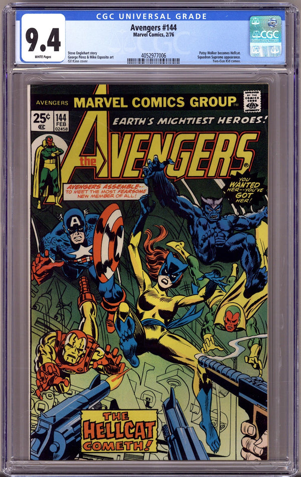 The Avengers Vol 1 144 CGC 9.4 (NM) (1976)