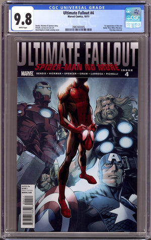 Ultimate Fallout   4 CGC 9.8 (NM/M)   (2011)