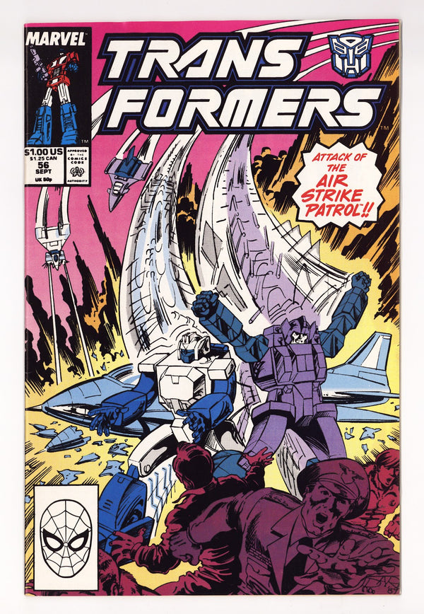 The Transformers Vol 1 56  VF- (7.5)   (1989)