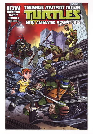 Teenage Mutant Ninja Turtles New Animated Adventures 1 High Grade (2013)