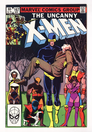 The Uncanny X-Men Vol 1 167 VF- (7.5) (1983)