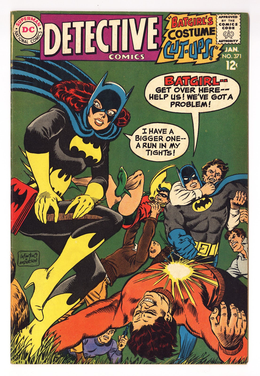 Detective Comics Vol 1 371  FN- (5.5)   (1968)     