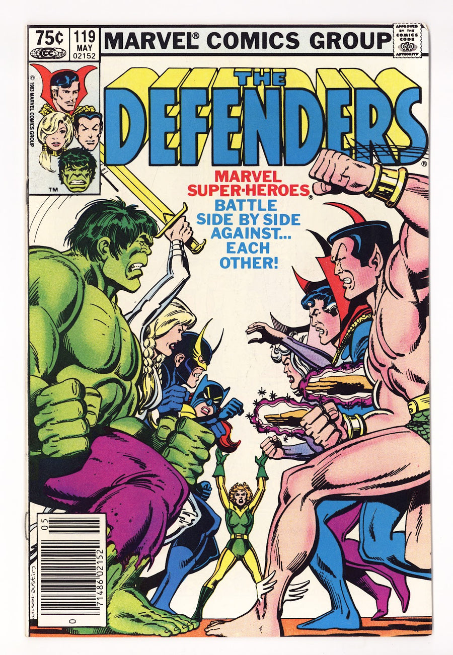 The Defenders Vol 1 119  High Grade   (1983)   Canadian Price Variant  