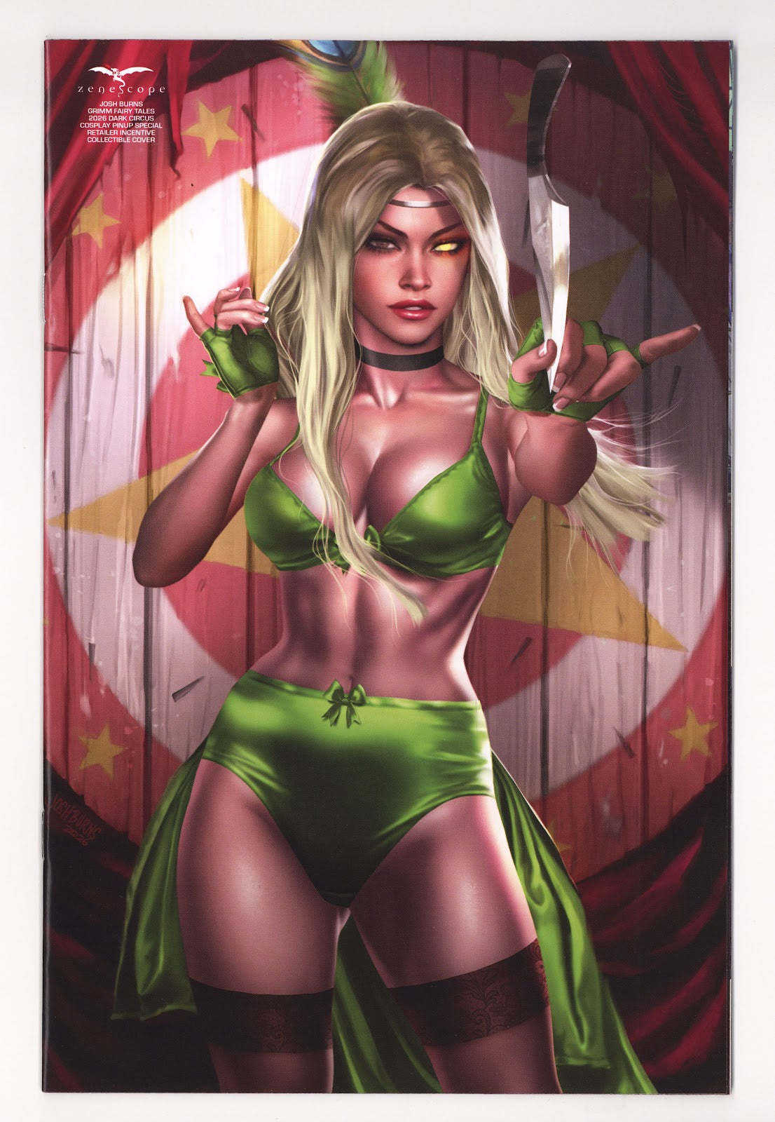 Grimm Fairy Tales Presents Dark Circus Cosplay   Burns  Incentive VF/NM (9.0) VF/NM (9.0) (2026)