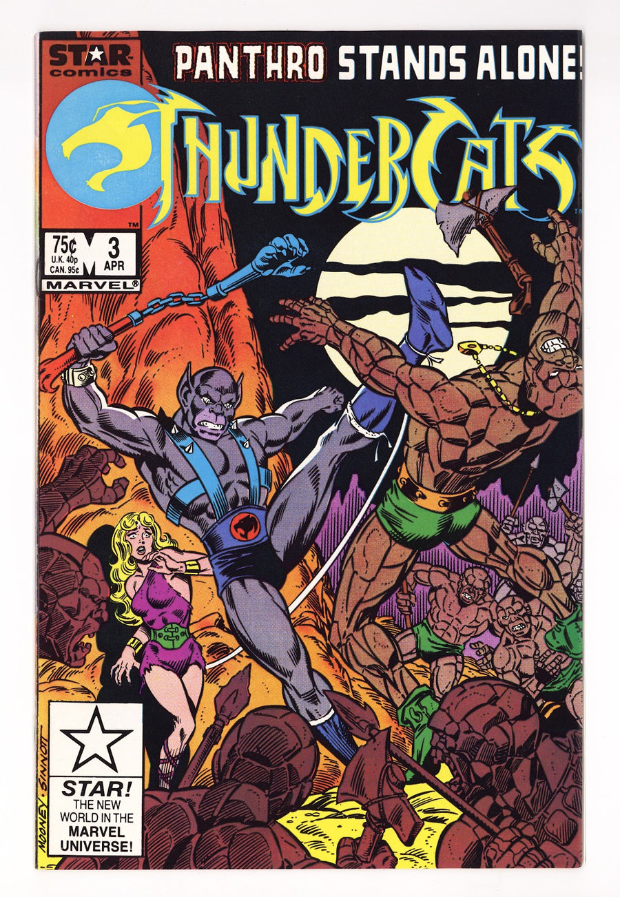 Thundercats Vol 1 3  VF+ (8.5)   (1986)     