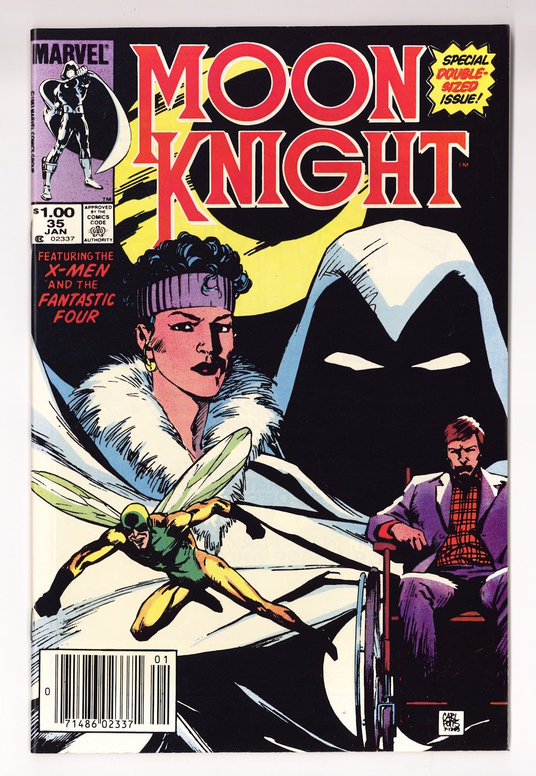 Moon Knight Vol 1 35 NM (9.4) (1984) Newsstand 