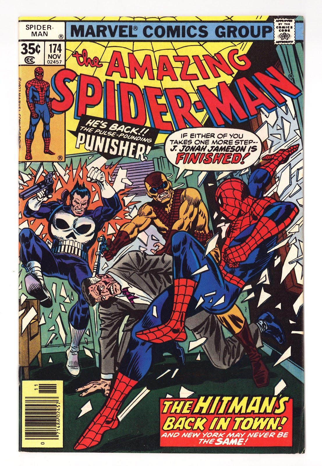 The Amazing Spider-Man Vol 1 174  VF- (7.5)   (1977)