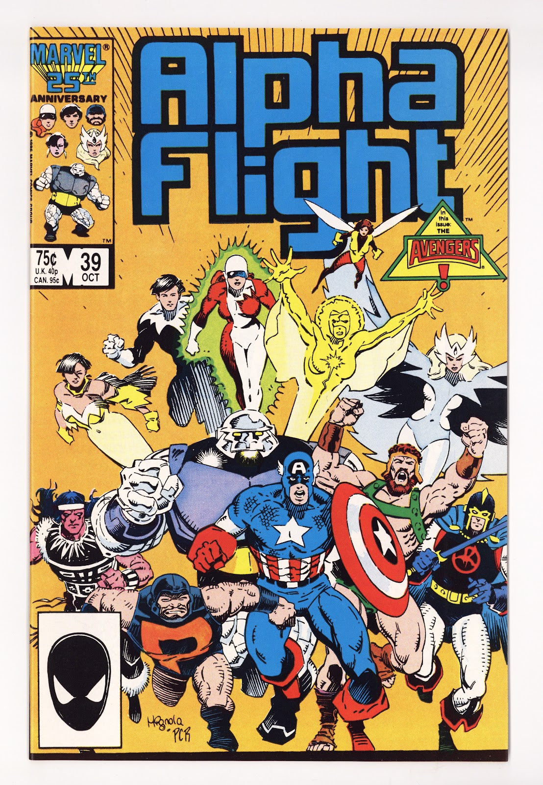 Alpha Flight Vol 1 39 High Grade (1986) 