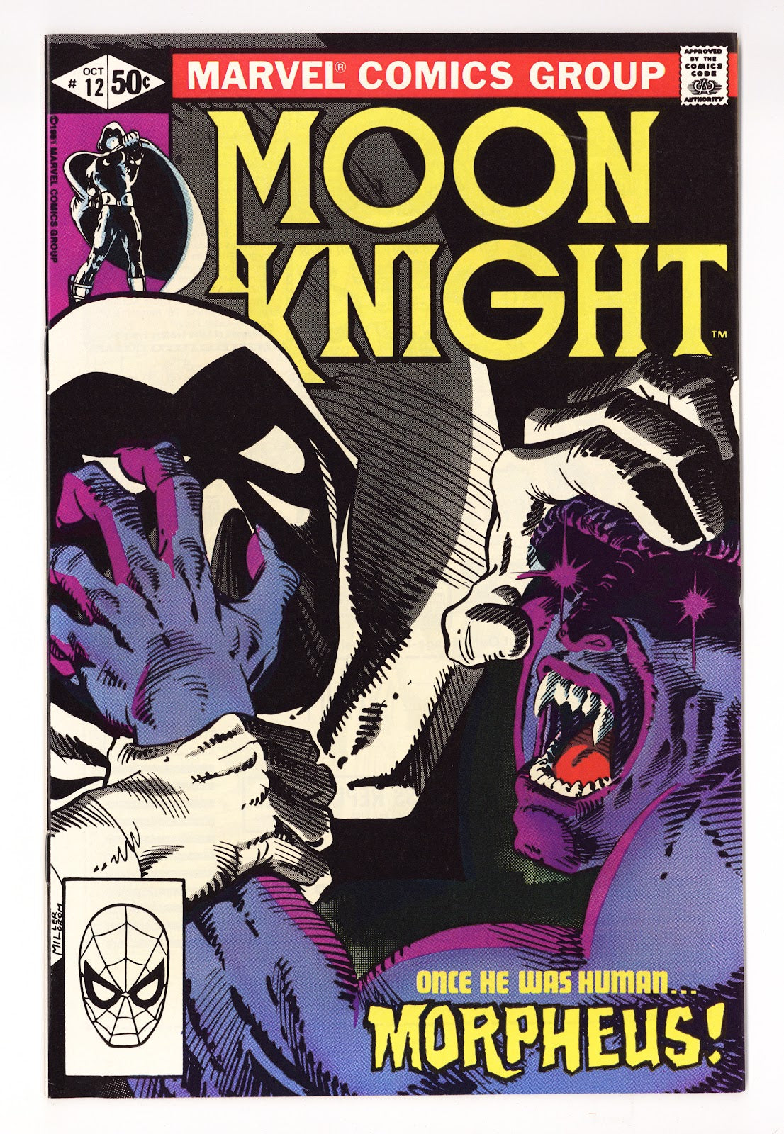Moon Knight Vol 1 12 High Grade (1981) 