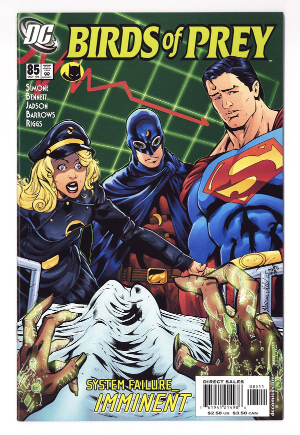 Birds of Prey Vol 1 85 High Grade (2005)