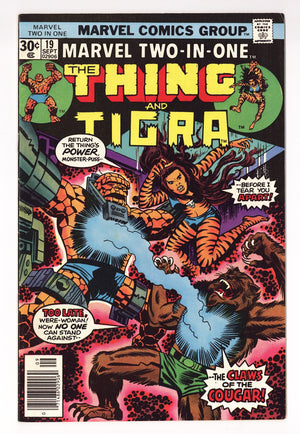 Marvel Two-in-One Vol 1 19  Mid Grade   (1976)