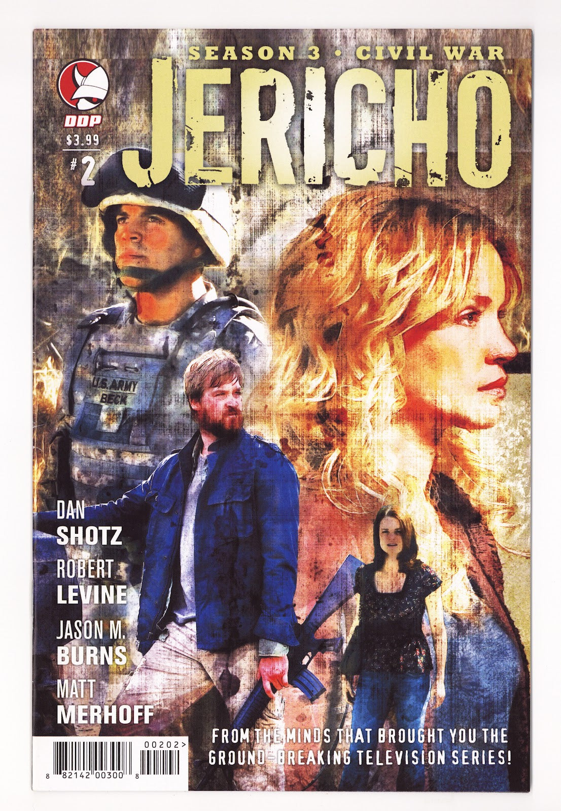 Jericho Season 3: Civil War   2  Mid Grade   (2009) Wymore   Variant