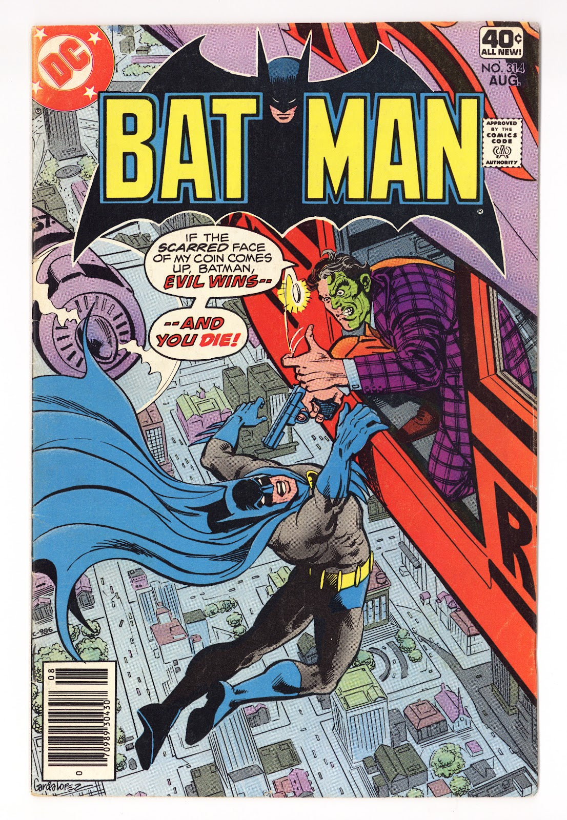 Batman Vol 1 314 Mid Grade (1979) 