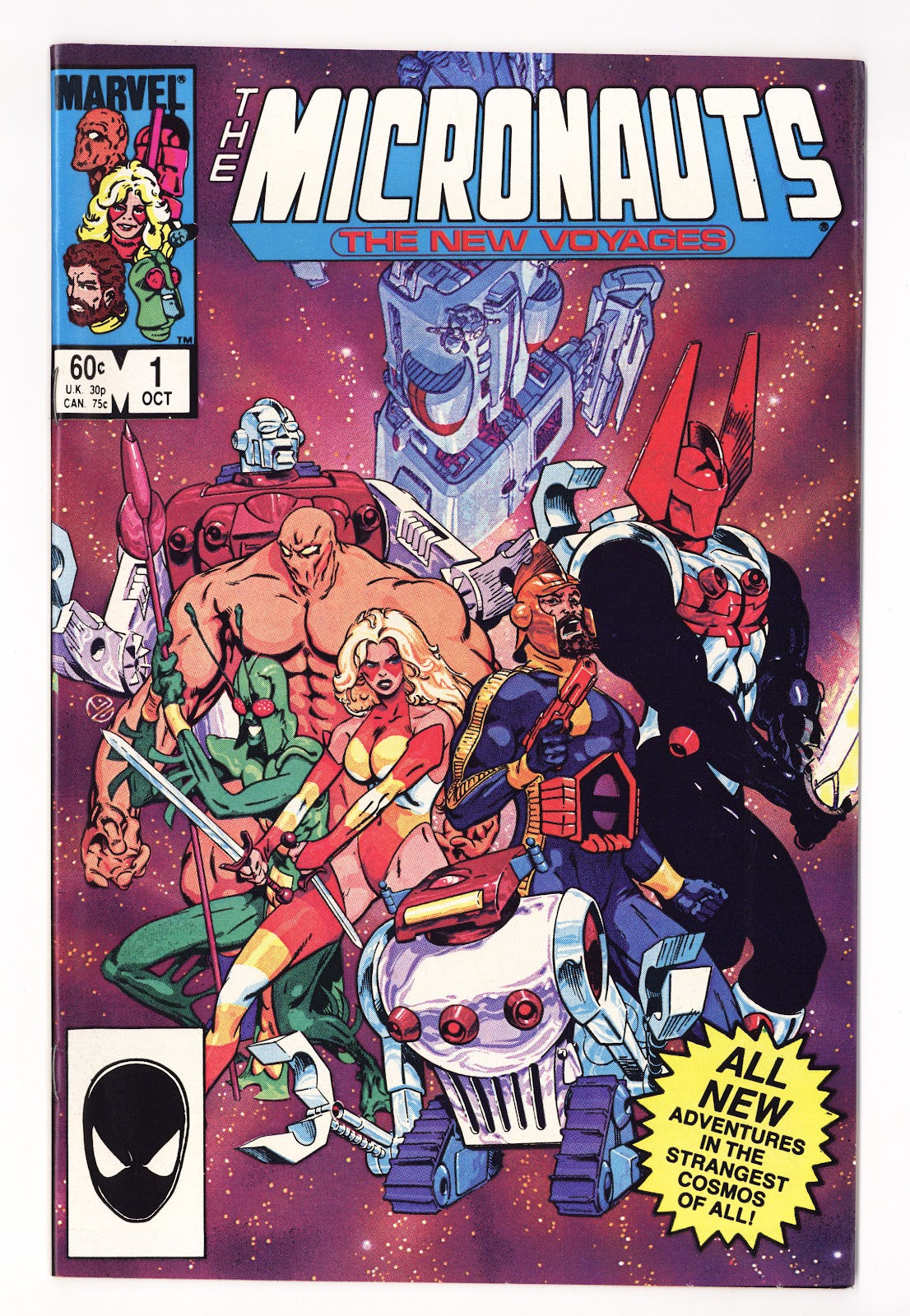 Micronauts   1  High Grade   (1984)   Direct  