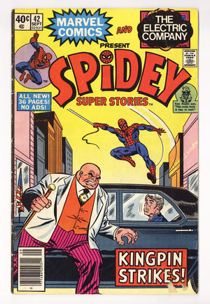 Spidey Super Stories 42 Low Grade (1979) Newsstand
