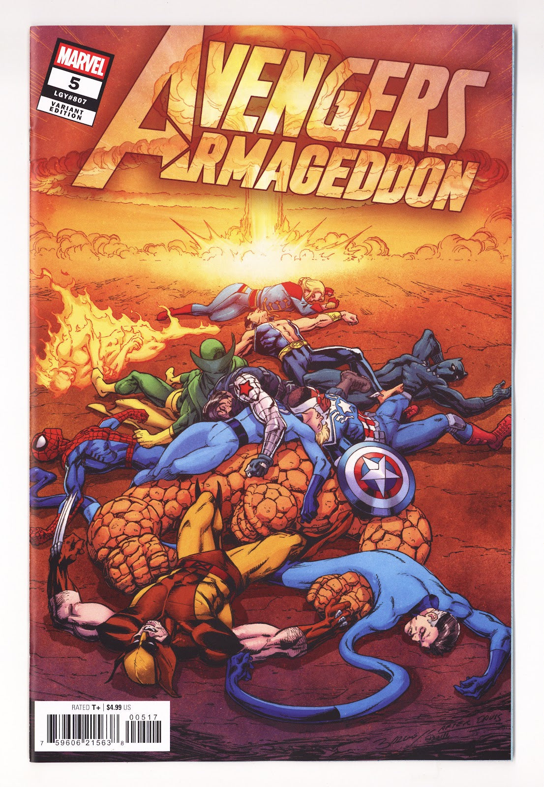 Avengers: Armageddon #5 NM- (9.2) (2026) Bagley Incentive