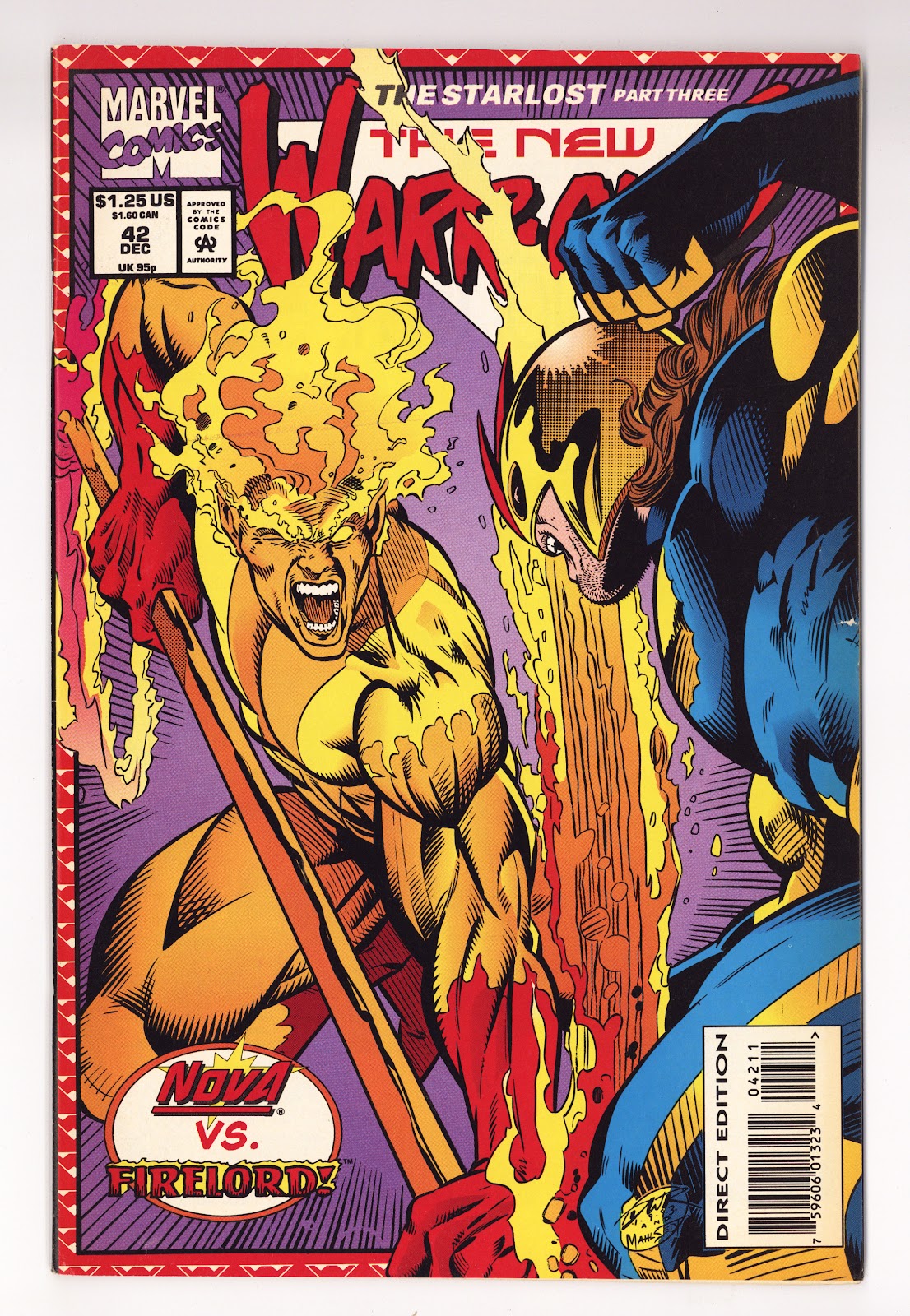 The New Warriors Vol 1 42 High Grade (1993) 
