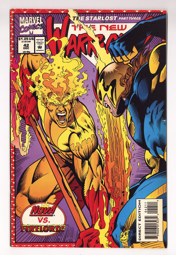 The New Warriors Vol 1 42 High Grade (1993)