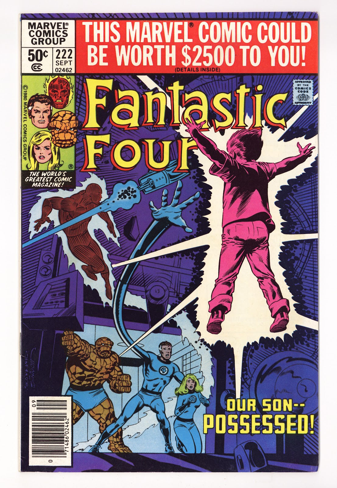 Fantastic Four Vol 1 222  Mid Grade   (1980)   Newsstand  