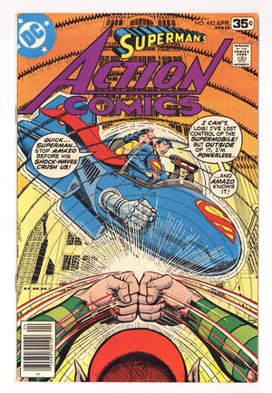 Action Comics Vol 1 482 Low Grade (1978)