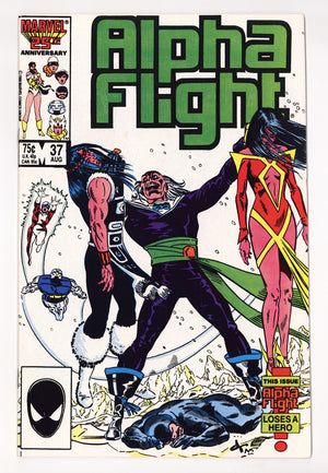 Alpha Flight Vol 1 37 Mid Grade (1986)