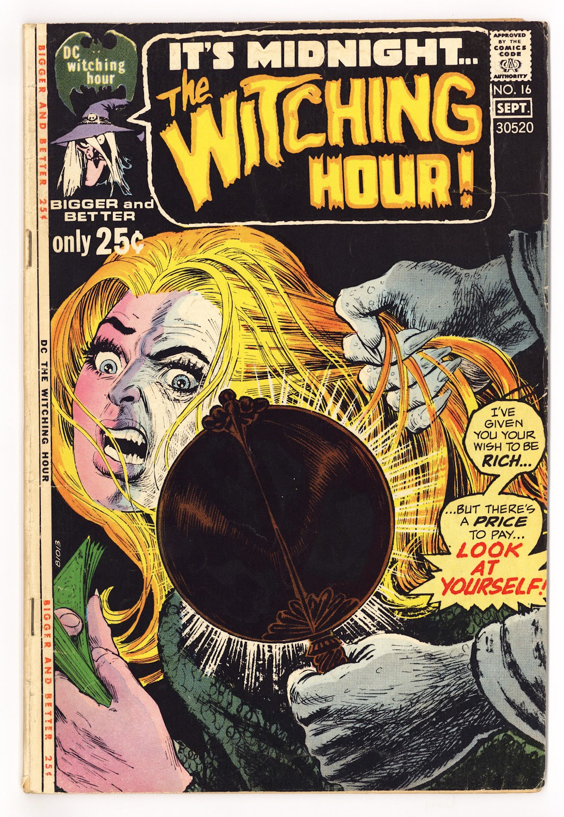 The Witching Hour Vol 1 16  VG/FN (5.0)   (1971)