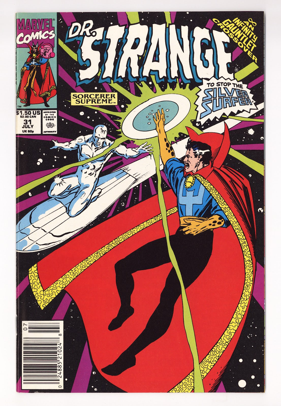 Doctor Strange, Sorcerer Supreme Vol 1 31  High Grade   (1991)     