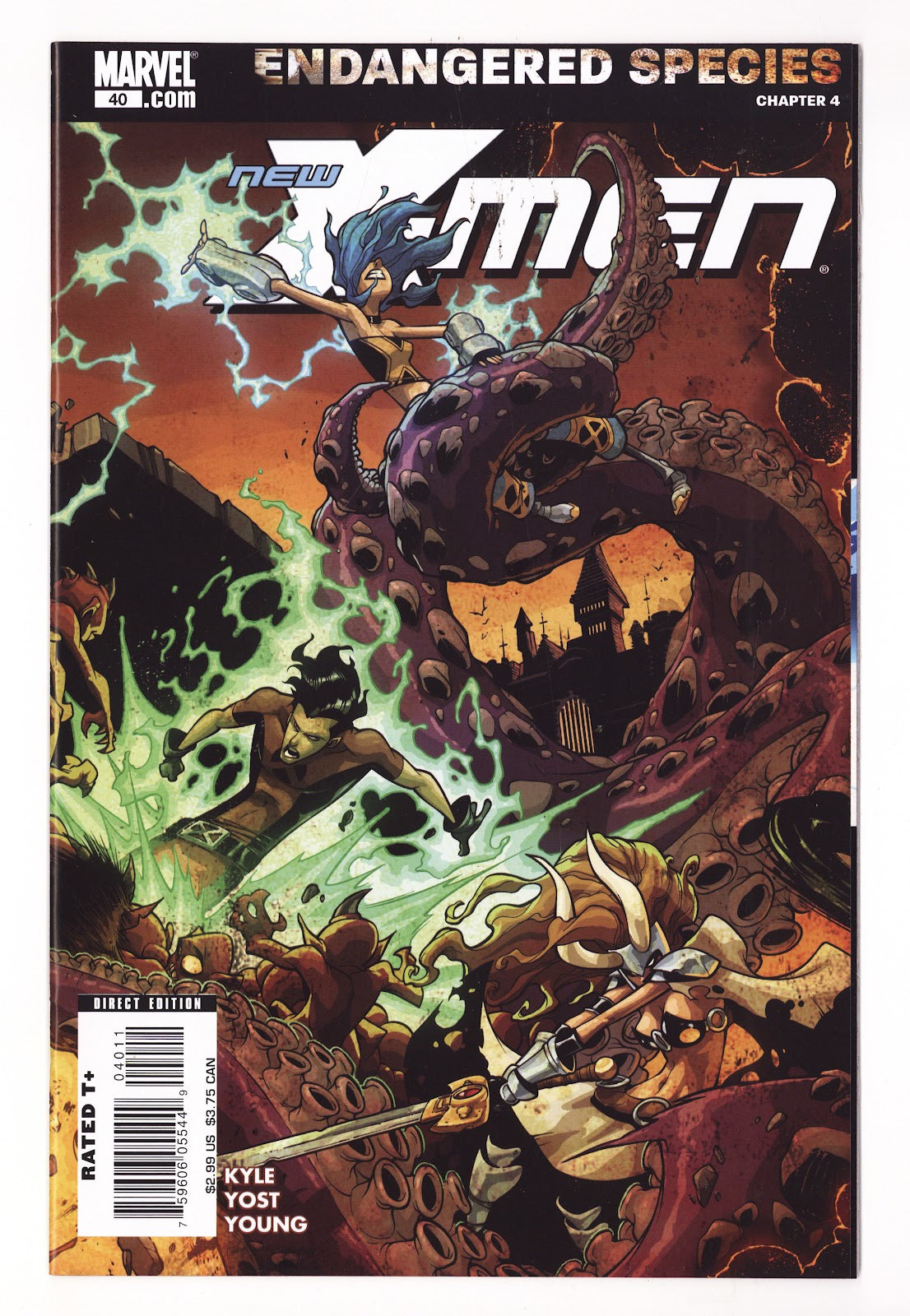 New X-Men 40 High Grade (2007) Direct Edition 
