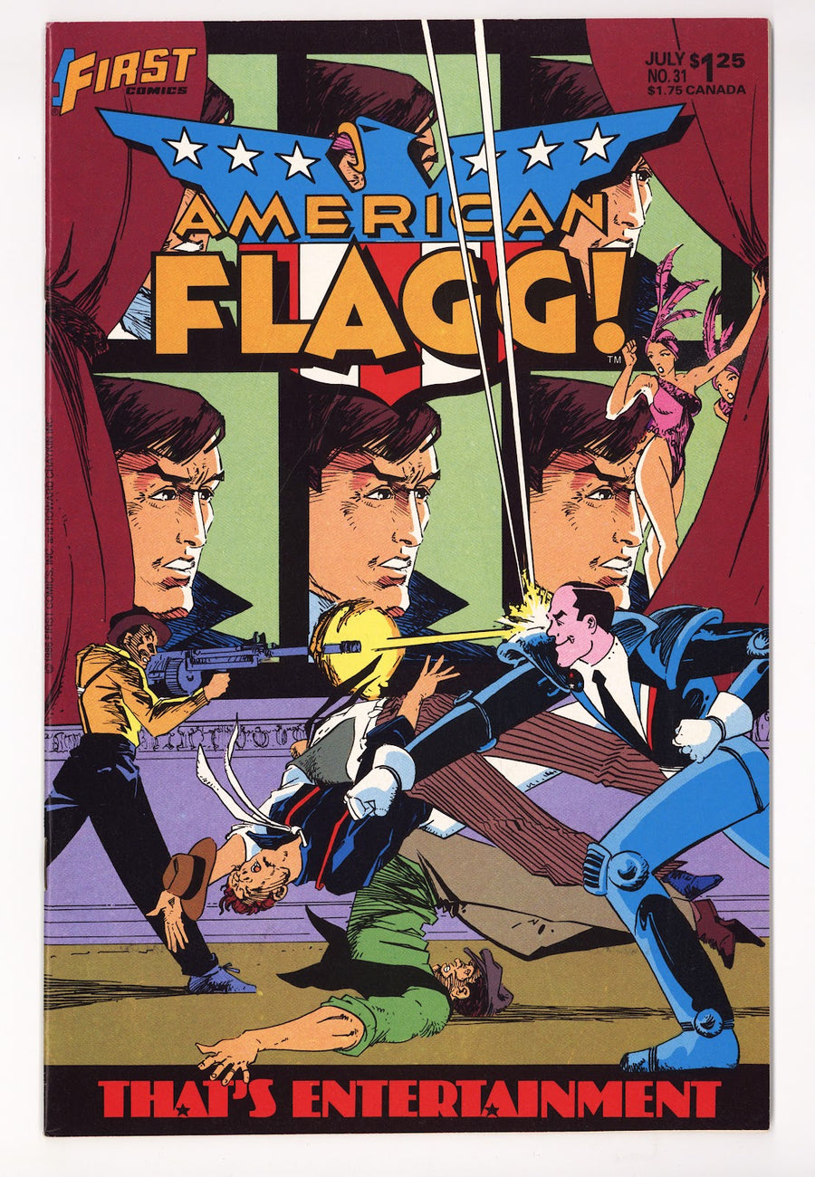 American Flagg! Vol 1 31 High Grade (1986)  