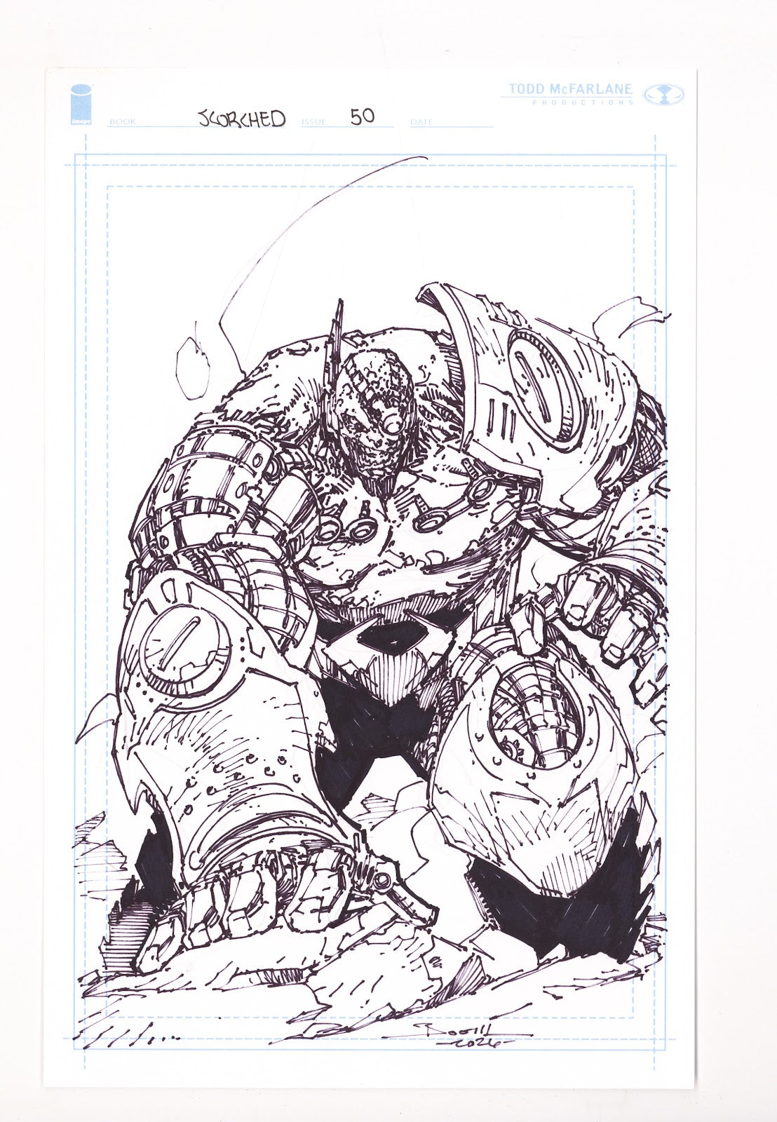 Spawn Scorched 50 Booth Original Art Incentive (2026)