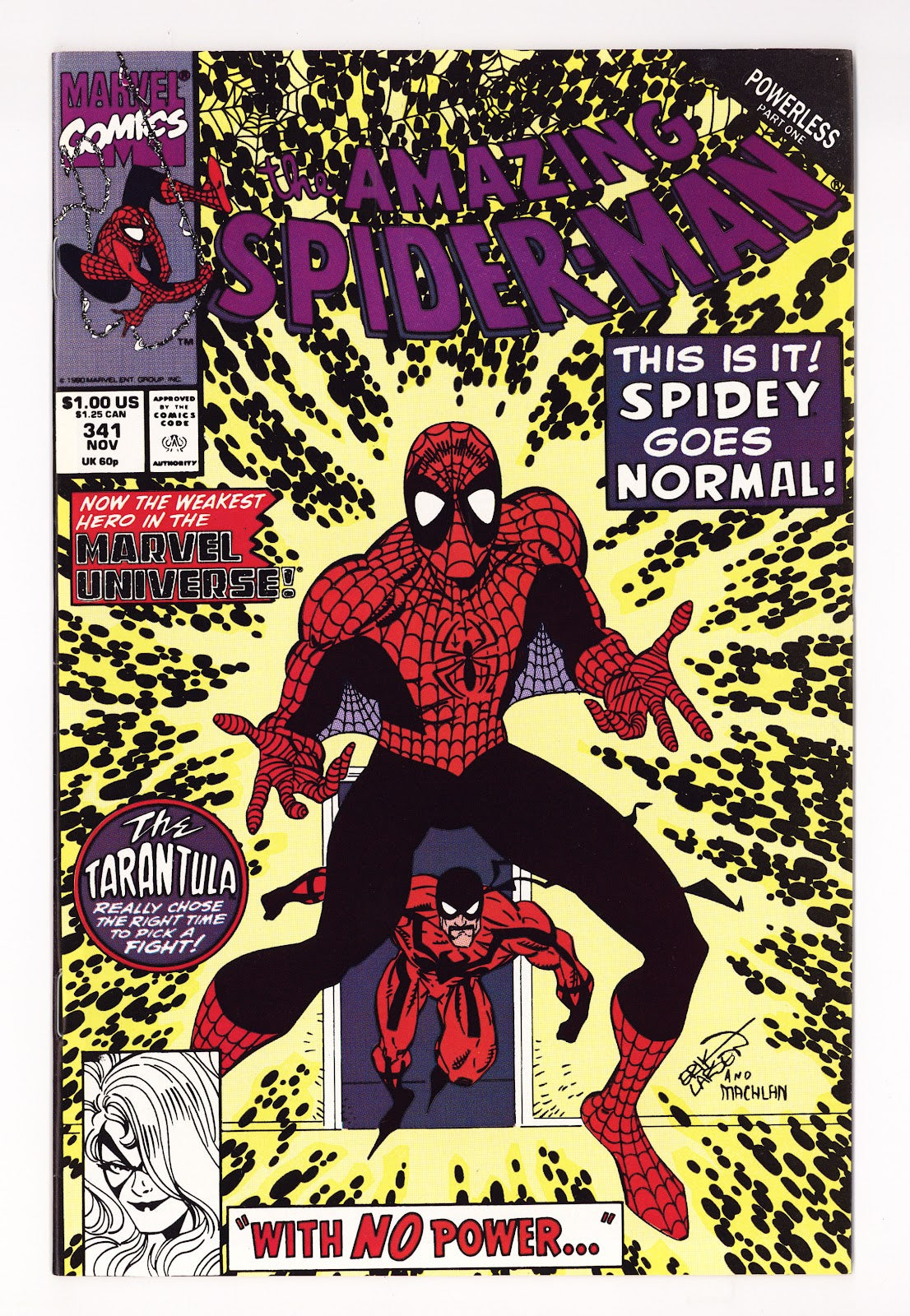 The Amazing Spider-Man Vol 1 341 Mid Grade (1990)  