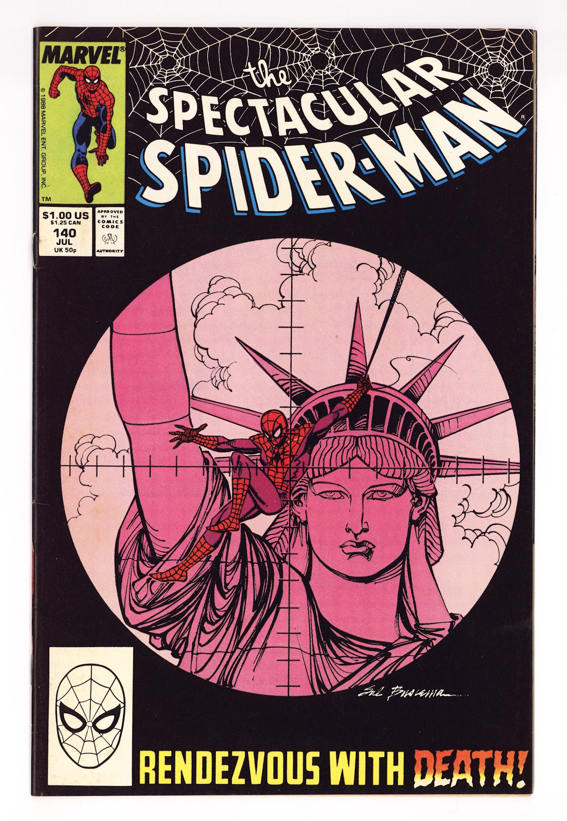 The Spectacular Spider-Man Vol 1 140 Mid Grade (1988) 
