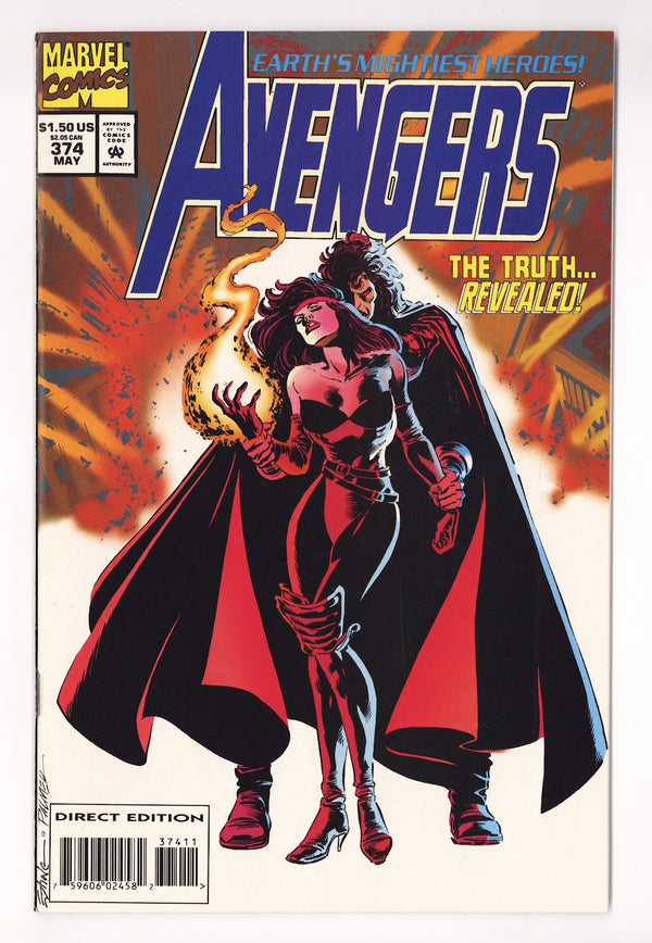 The Avengers Vol 1 374 High Grade (1994)