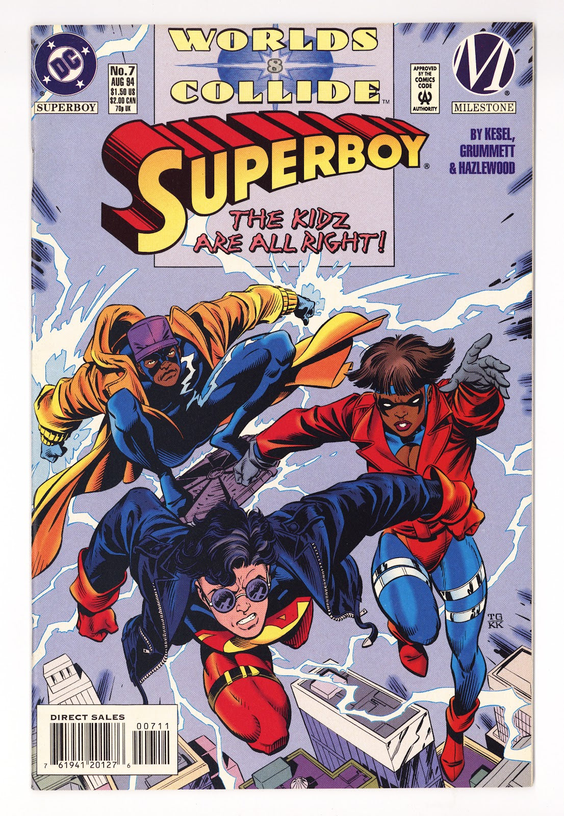 Superboy Vol 3 7  Mid Grade   (1994)