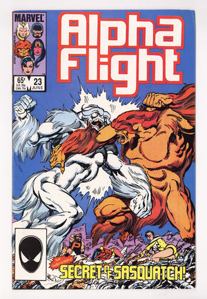Alpha Flight Vol 1 23 Mid Grade (1985)