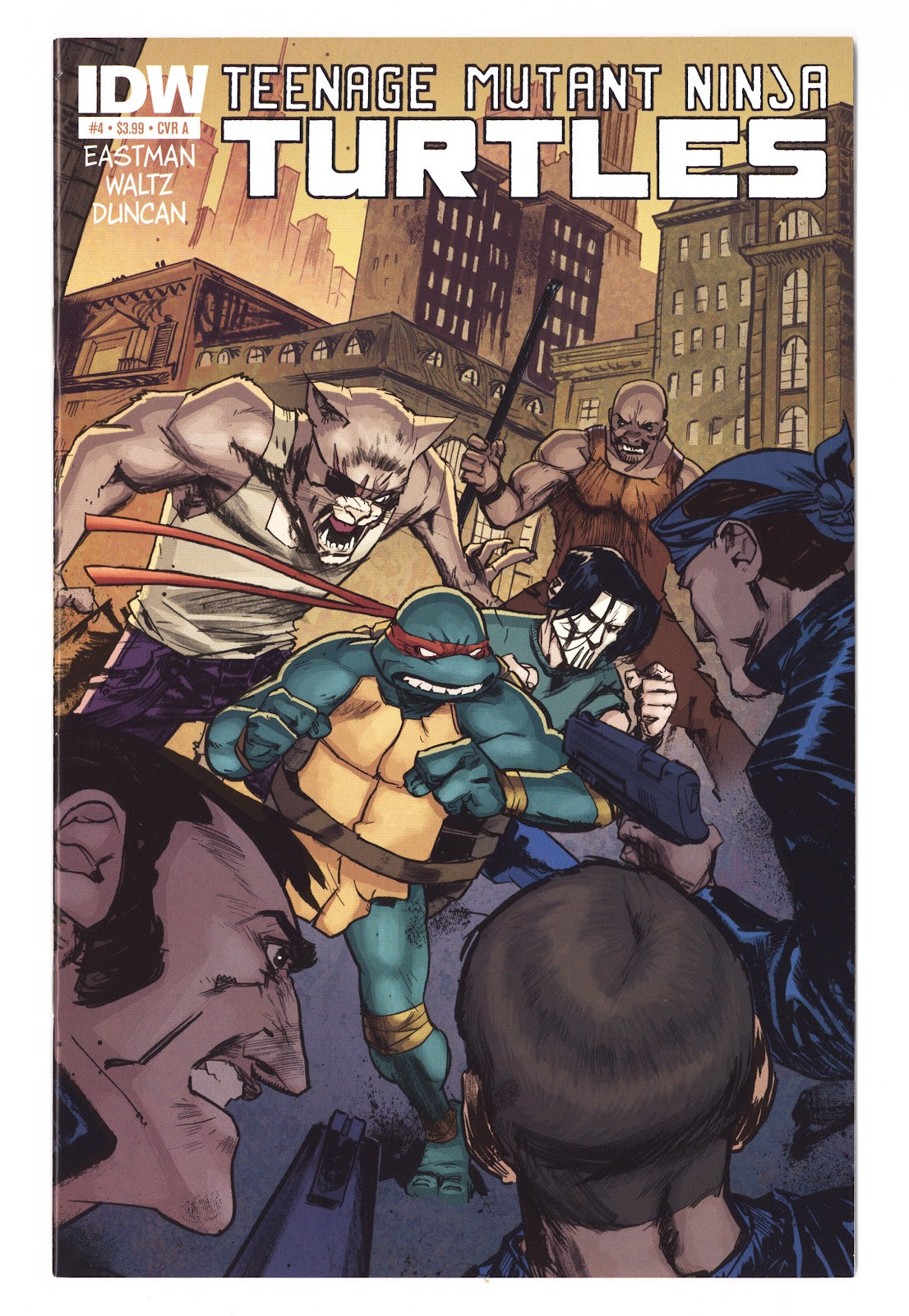 Teenage Mutant Ninja Turtles Vol 5 4 Mid Grade (2011) 