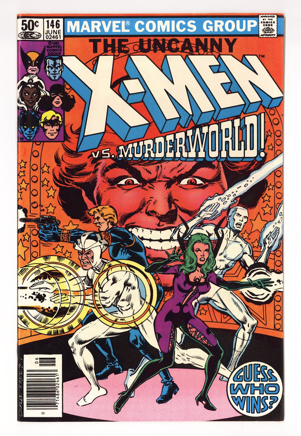 The Uncanny X-Men Vol 1 146  VF+ (8.5)   (1981)   Newsstand