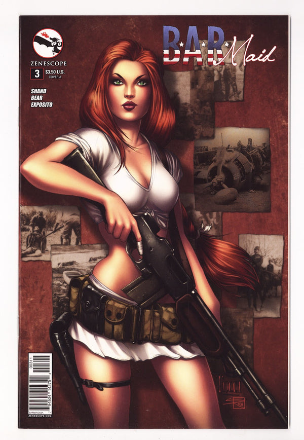 B.A.R. Maid 3 High Grade (2014) Cover A - William Tucci
