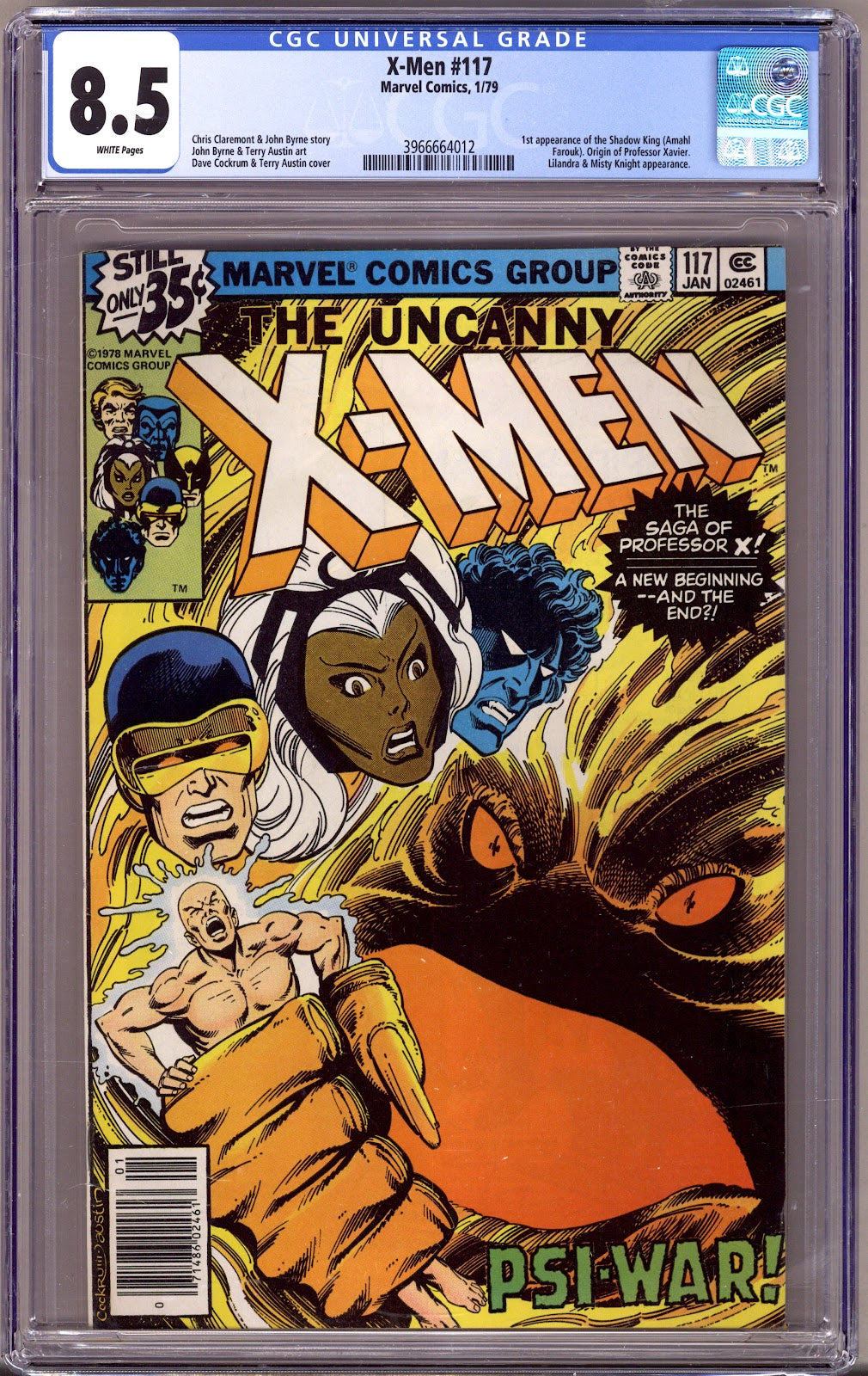 The X-Men Vol 1 117 CGC 8.5 (VF+) (1979) 