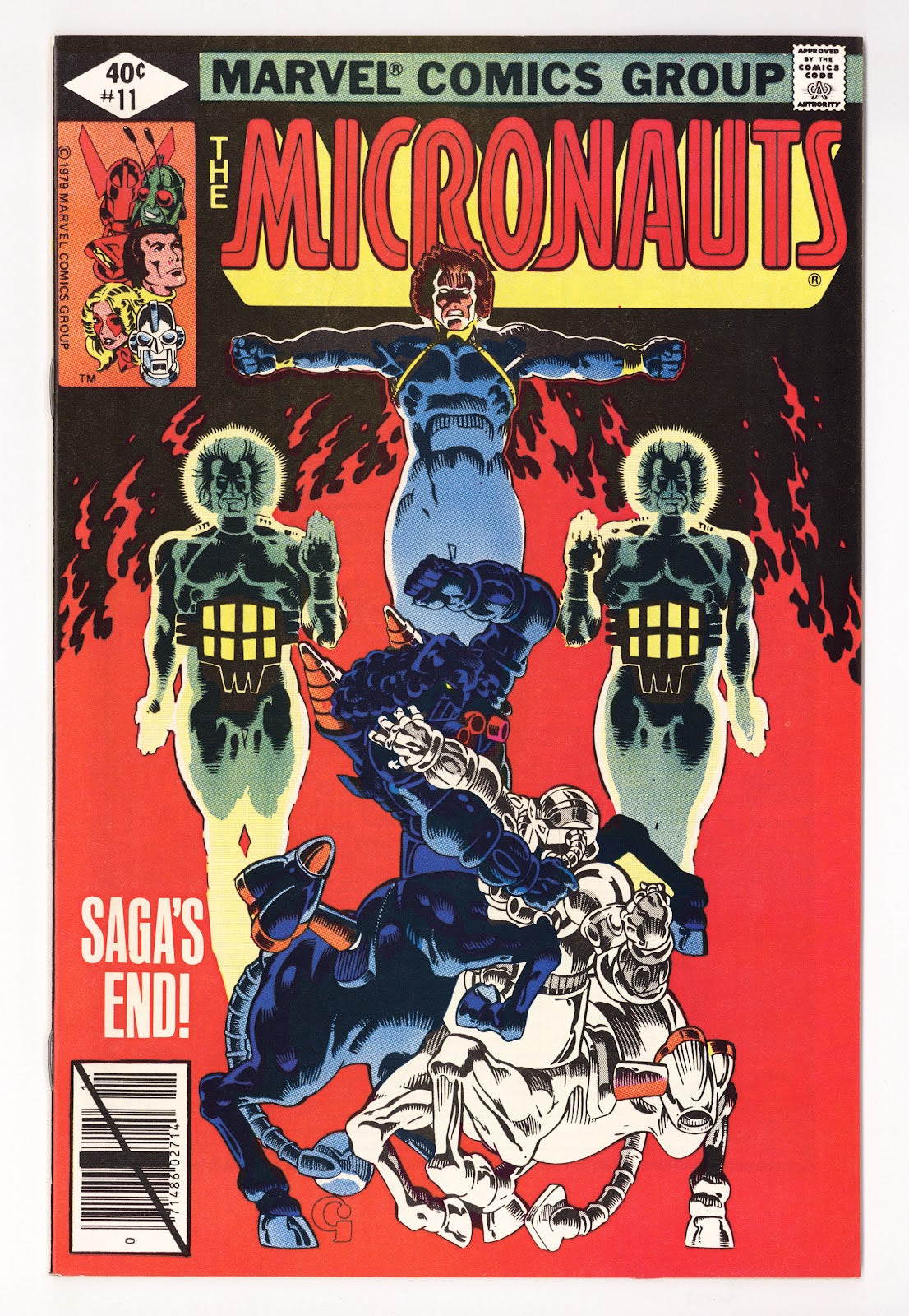 Micronauts Vol 1 11  High Grade   (1979)     