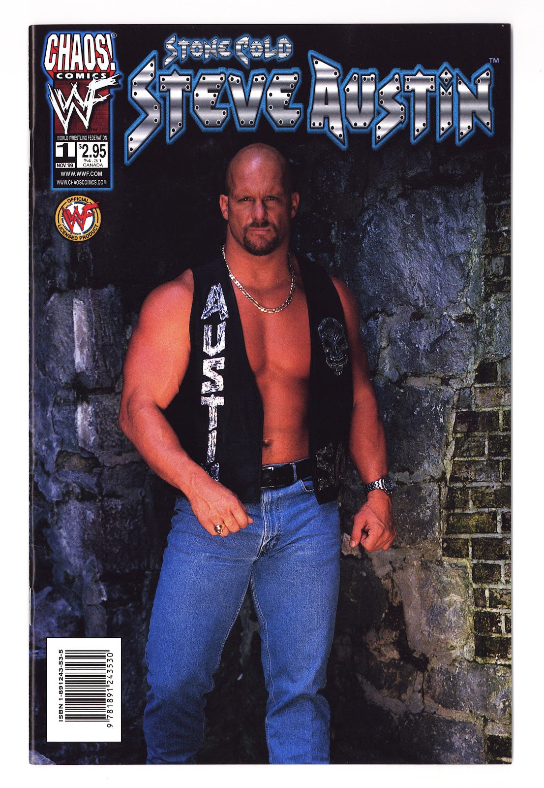 Stone Cold Steve Austin   1  Mid Grade   (1999)     