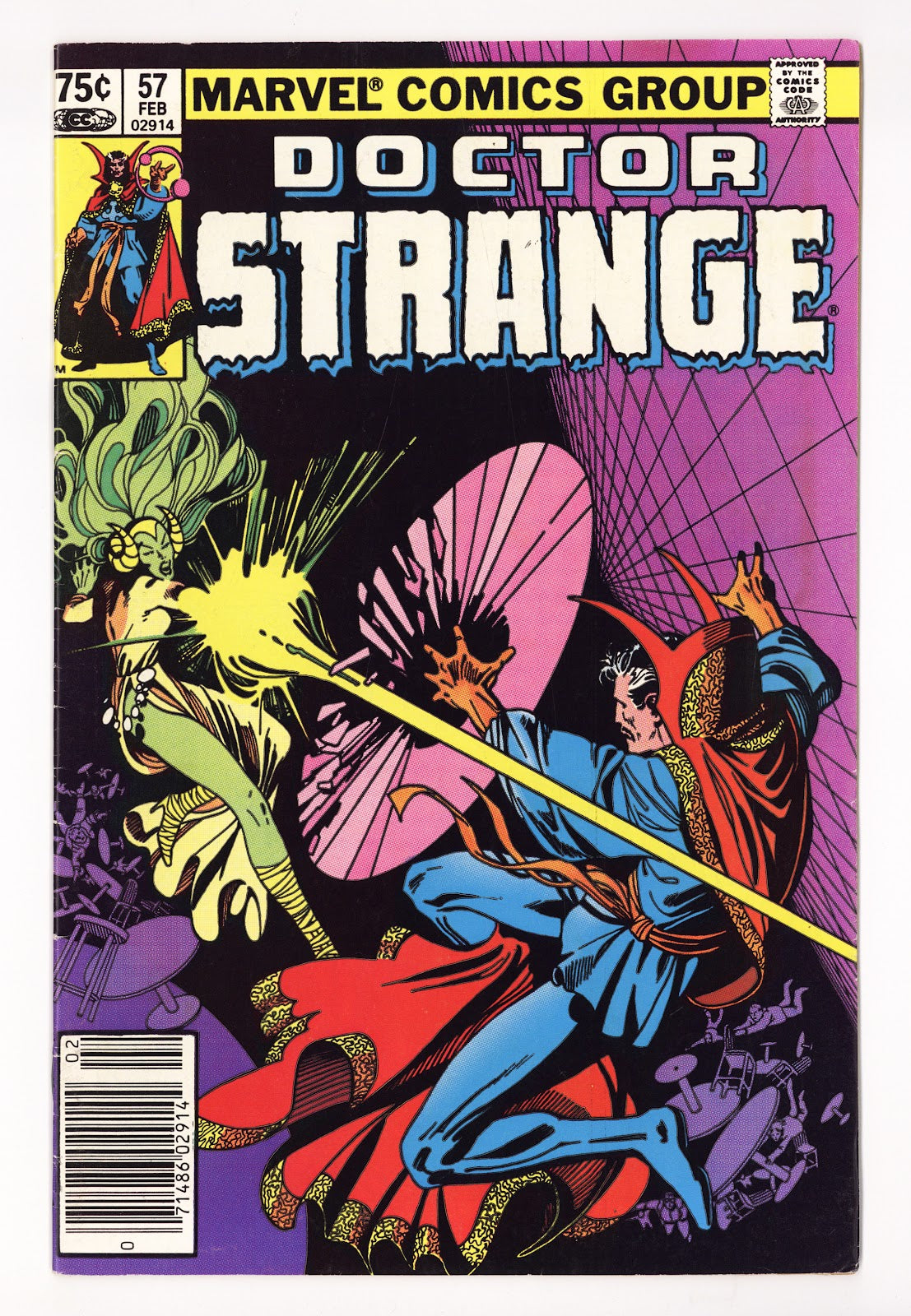 Doctor Strange Vol 2 57 Low Grade (1983) Canadian Price Variant 